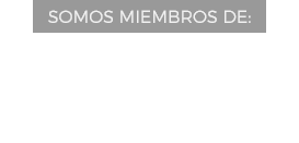 Somos miembros de: alacop